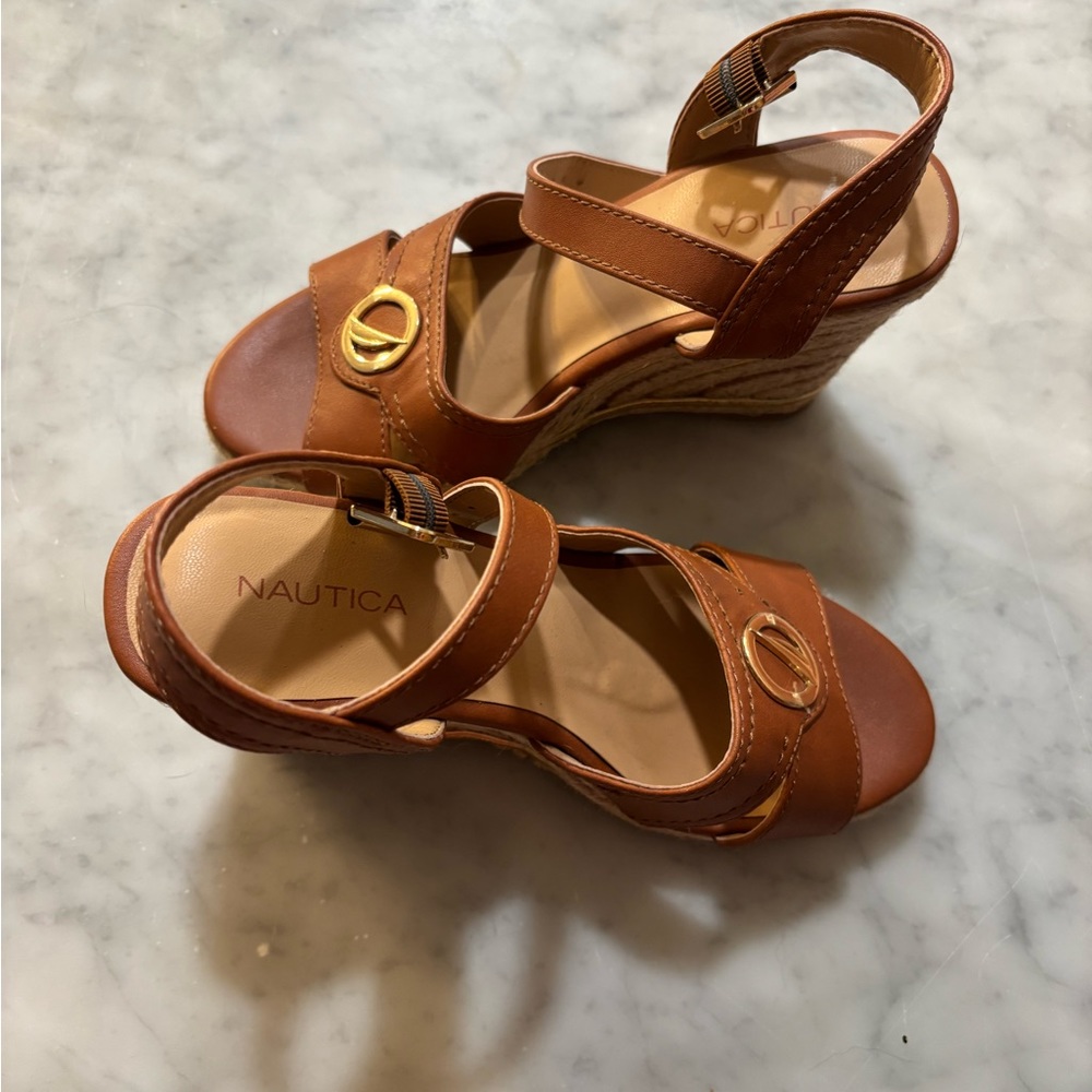 Nautica Women's Brown Sandals View 2